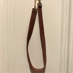 American Eagle Brown Choker Necklace
